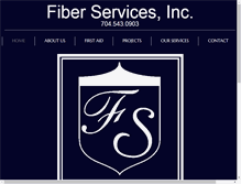 Tablet Screenshot of fiberservicesinc.com